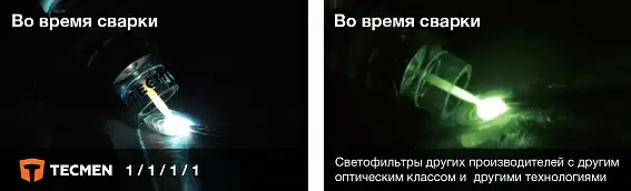 Сварочная маска с автоматическим светофильтром Tecmen TM 1000